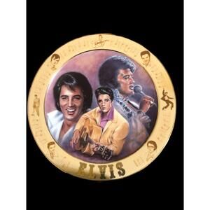 12” Elvis decorative plate